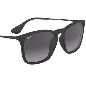 Ray-Ban Chris Black Sunglasses with Grey Lenses